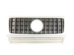 Решетка радиатора Mercedes G-Class W463 1990–2015 GT White Chrome