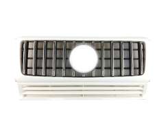 Решетка радиатора Mercedes G-Class W463 1990–2015 GT White Chrome