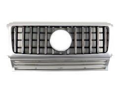 Решетка радиатора Mercedes G-Class W463 1990–2015 GT Silver Chrome