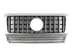 Решетка радиатора Mercedes G-Class W463 1990–2015 GT Silver Chrome