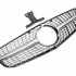 Передняя решетка Diamond Silver Mercedes C-class W204 2007-2015, Cixtai — фото 6