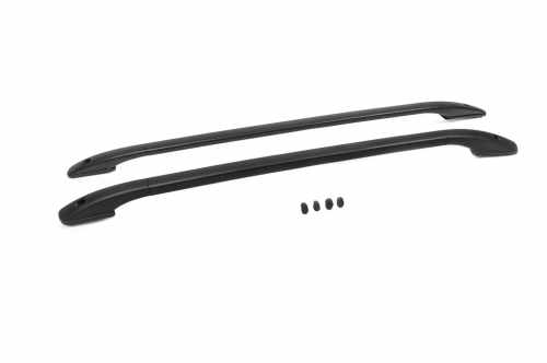 Рейлінги Mercedes X class 2017-2020 / Nissan Navara/NP300, чорні, DDU (2 шт)