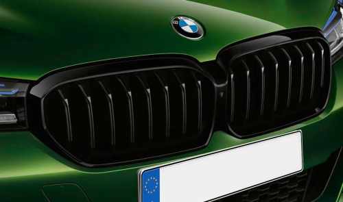 Ніздрі 1 Bar (чорний глянець) BMW 5 серія G30/G31 2021+, GBT