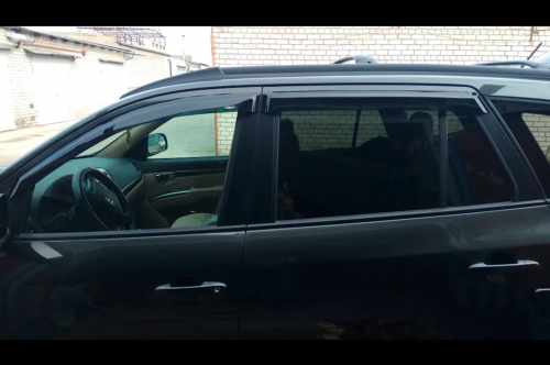 Вітровики Hyundai Santa Fe 2 2006-2012, HIC (4 шт)