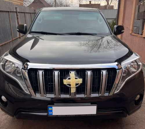 Решітка радіатора (Стандарт) Toyota Land Cruiser Prado 150 2013-2017, GBT