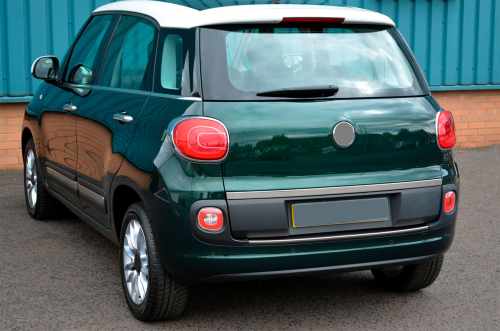 Накладки на ручки дверей Fiat 500/500L 2013-2022, нержавіюча сталь, Carmos