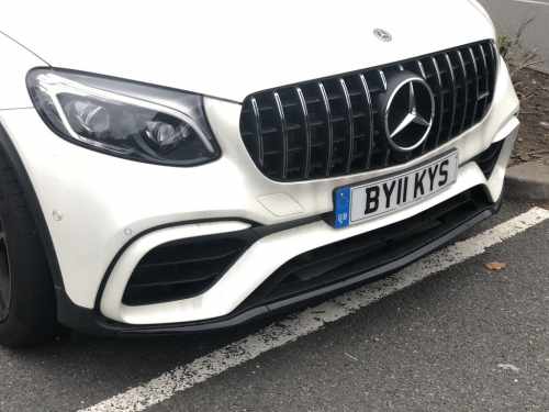 Передняя решетка GT Panamericana Mercedes GLC coupe C253 2015-2019, Cixtai