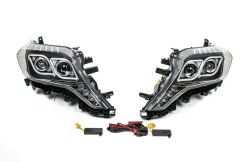 Передні фари FullLED Toyota Land Cruiser Prado 150 2013-2017, 1234 Upgrade (2 шт)