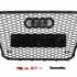 Передня решітка RSQ-Style Audi Q7 2005-2015, чорна з хромом, GT Tuning — фото 4
