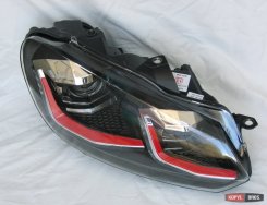 Передние фары черные стиль Golf GTI 7.5 для Volkswagen Golf 6 2009-2012