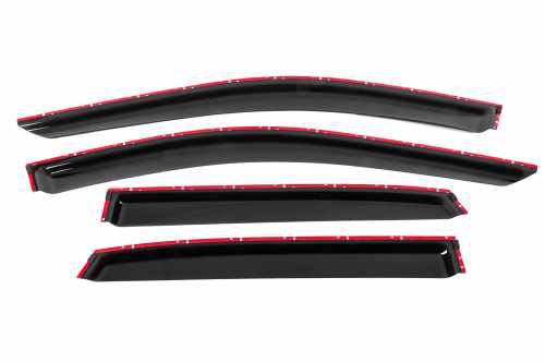 Ветровики Nissan Qashqai 2021+, вставные, HIC (4 шт)