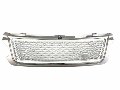 Решітка радіатора Range Rover Vogue L322 2010–2012 рік silver grill