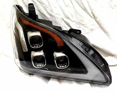 Передние фары Full LED черные RP для Lexus RX350 2003+