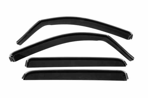 Вітровики Toyota Tundra XK50 2014-2021, CrewMax, вставні, Niken Luxury (4 шт)