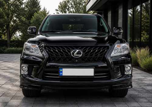 Решетка радиатора TRD Lexus LX570/450d 2012-2015, 1234 Upgrade