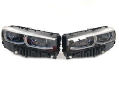 Передние фары Full Led upgrade для BMW 7 Series G11 / G12 2016–2019 года в стиле LASER
