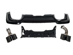 Диффузор заднего бампера для BMW X3 G01 2018–2022 года (стиль X3M F97)