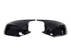 Накладки для зеркала M-Look на BMW 5 Series F10 / F11 2010–2013 года (Черные глянец V2)
