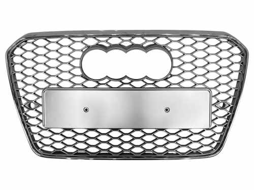 Решетка радиатора Audi A5 RS 2011–2016 Full Silver