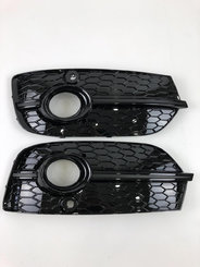 Грати в бампер Audi Q3 11-14г For ACC в стилі RSQ3 Full Black