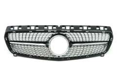 Решітка радіатора Mercedes A-Class W176 2012–2015 Diamond Black