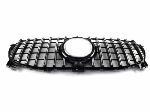 Решітка радіатора Mercedes GLE-Class W167 2019–2020 рік (GT Chrome Black)