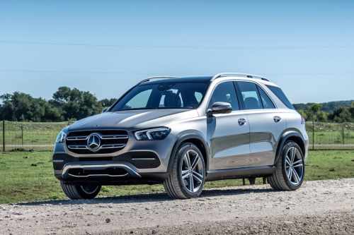 Решітка радіатора Mercedes GLE-Class W167 2019–2020 рік (GT Chrome Black)