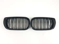 Решетка радиатора ноздри BMW 3 Series E46 (Sedan 4-door) 2001–2005 рік Черный Глянец