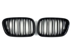 Решетка радиатора ноздри BMW X5 Series E53 1999-2003год Черный Глянец