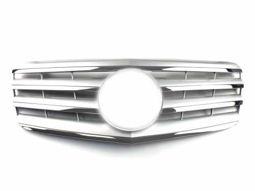 Решітка радіатора Silver CL для Mercedes-Benz E-Class W211 2007–2009