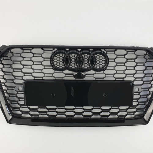 Грати радіатора Audi A4 RS4 2015-2019р Full Black Quattro