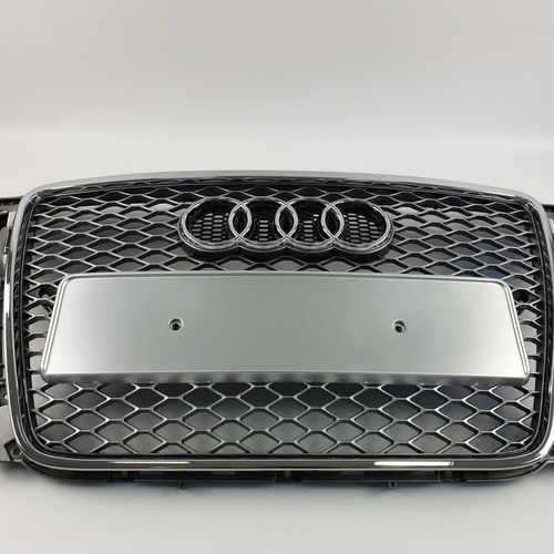 Решітка радіатора Audi A3 RS 2008-2012 Silver Chrome