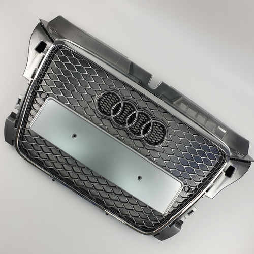 Решітка радіатора Audi A3 RS 2008-2012 Silver Chrome