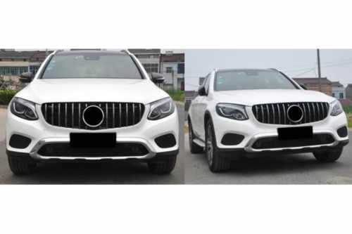 Передняя Решетка GT Panamericana Mercedes GLA X156 2014-2016, Cixtai