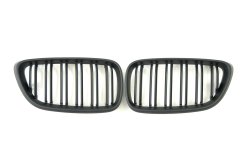 Ноздри Черный мат (Двойные M-Look) для BMW 2 Series F22 / F23 2013–2019
