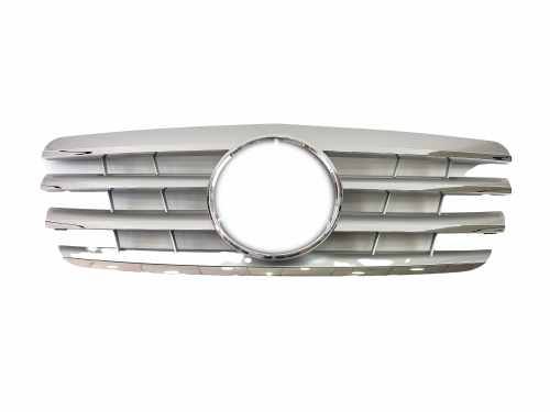 Решітка радіатора Mercedes E-class W210 2000–2002 рік CL Silver