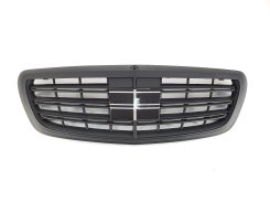 Решетка радиатора Mercedes S-Class W222 2013-2020год AMG Matte Black