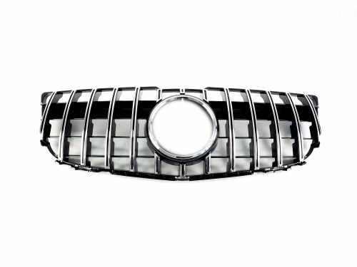 Решетка радиатора Mercedes GLK-Class X204 2012–2015 рік GT Chrome Black