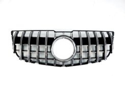Решетка радиатора Mercedes GLK-Class X204 2012–2015 рік GT Chrome Black