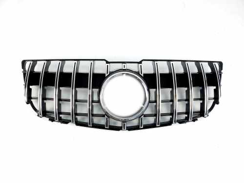 Решетка радиатора Mercedes GLK-Class X204 2012–2015 рік GT Chrome Black