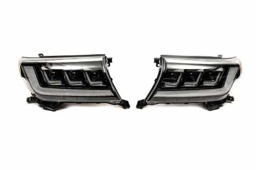 Передні фари 2007-2014 Toyota Land Cruiser 200 2007-2021, Bugatti, 1234 Upgrade