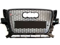 Решетка радиатора Full Black ( в стиле RSQ5 ) на AUDI Q5 8R 2008-2012 года