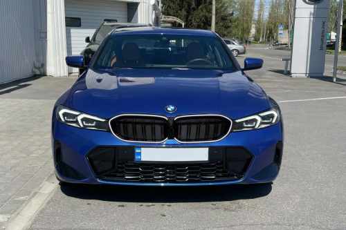 Ніздрі M-Look LED (чорний глянець) BMW 3 серія G20/G21 2022+, GBT