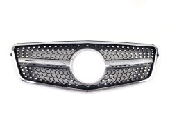 Решетка радиатора Silver Diamond для Mercedes-Benz E-Class W212 2009–2013