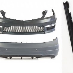 Комплект обвісу AMG Mercedes C-Class w204 2007-2014р.