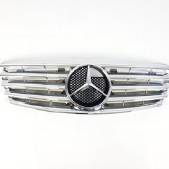 Решітка радіатора Mercedes E-Class W211 2002-2006 CL Chrome