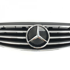 Решітка радіатора Mercedes E-Class W211 2002-2006 рік CL Black