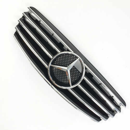 Решітка радіатора Mercedes E-Class W211 2002-2006 рік CL Black