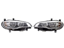 Фары для BMW X6 E71 2012–2014 года Full Led (апгрейд с Xenon)
