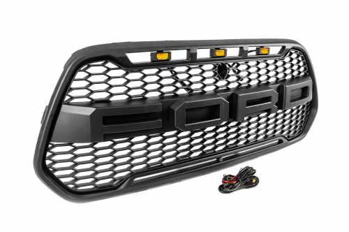 Решітка радіатора (OffRoad) Ford Custom 2013-2018, GBT